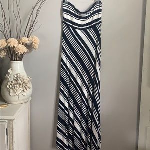 Banana Republic strapless maxi dress